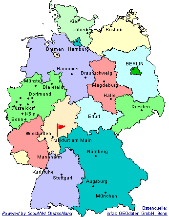 hanau deutschlandkarte DPSG Stamm Speerflug Hanau – Scout o wiki