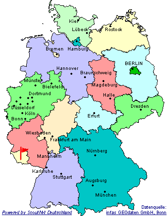 deutschlandkarte saarbrücken BdP Stamm Tscherkessen Saarbrücken – Scout o wiki